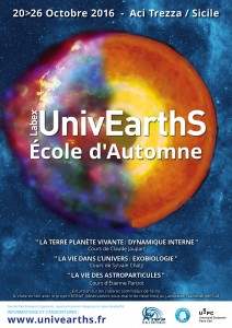 UnivEarthS Ecole d'automne 2016